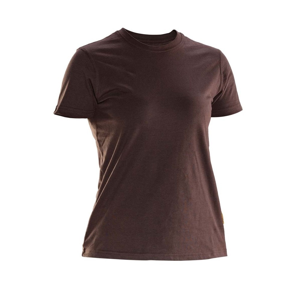 Image of  STANDARD 100 by OEKO-TEX© zertifiziertJobman T-Shirt Damen, braun, Grösse XXXL Jobman T-Shirt Damen, braun, Grösse XXXL