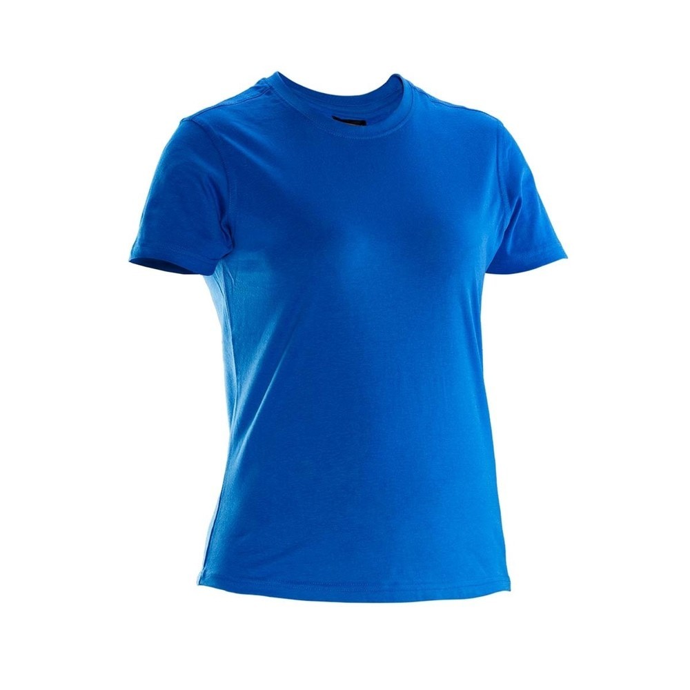 Image of  STANDARD 100 by OEKO-TEX© zertifiziertJobman T-Shirt Damen, blau, Grösse XXXL Jobman T-Shirt Damen, blau, Grösse XXXL