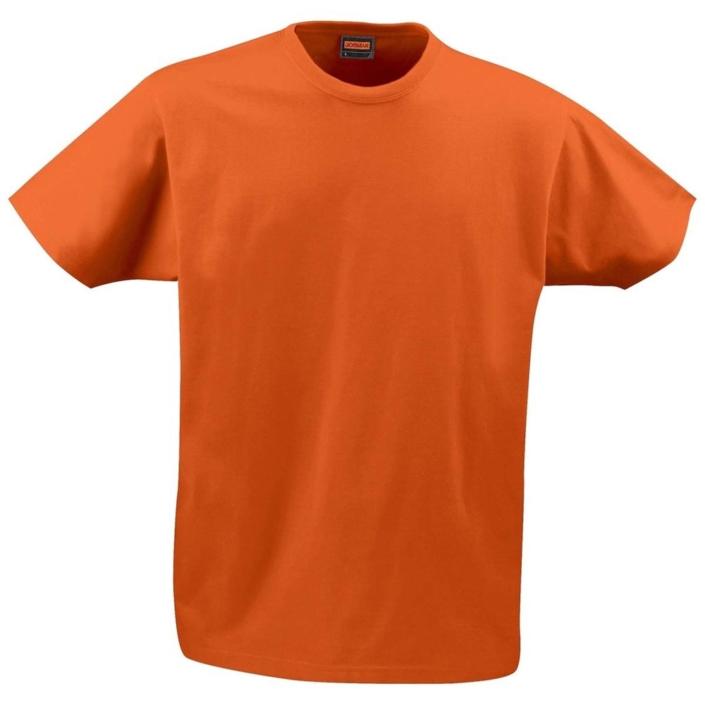 Image of  STANDARD 100 by OEKO-TEX© zertifiziertJobman T-Shirt Herren, orange, Grösse XS Jobman T-Shirt Herren, orange, Grösse XS