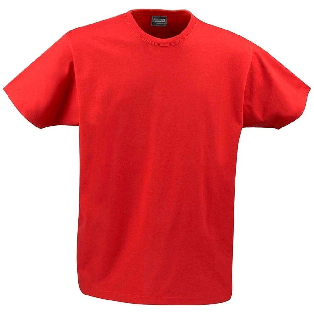 Image of  STANDARD 100 by OEKO-TEX© zertifiziertJobman T-Shirt Herren, rot, Grösse XXXL Jobman T-Shirt Herren, rot, Grösse XXXL