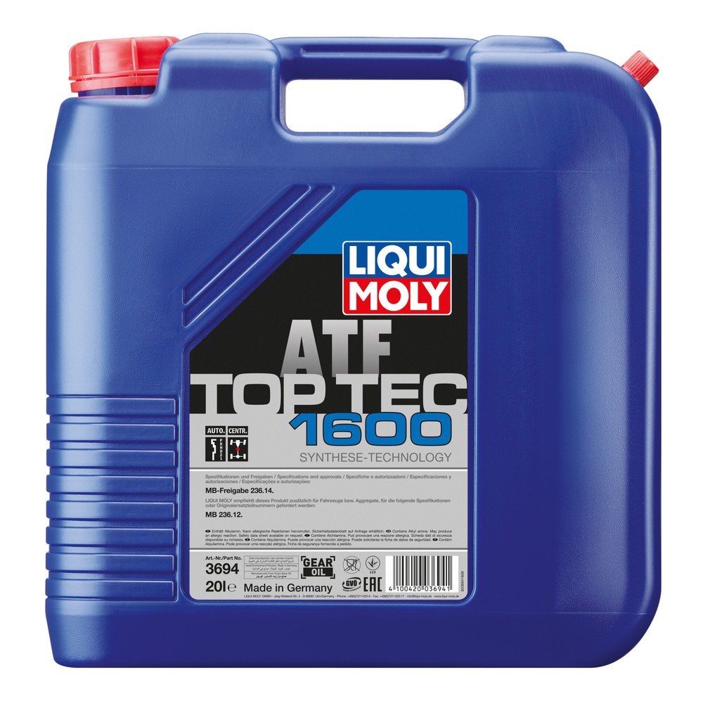 Image of  exzellente AlterungsbeständigkeitLIQUI MOLY Top Tec ATF 1600 20 l LIQUI MOLY Top Tec ATF 1600 20 l