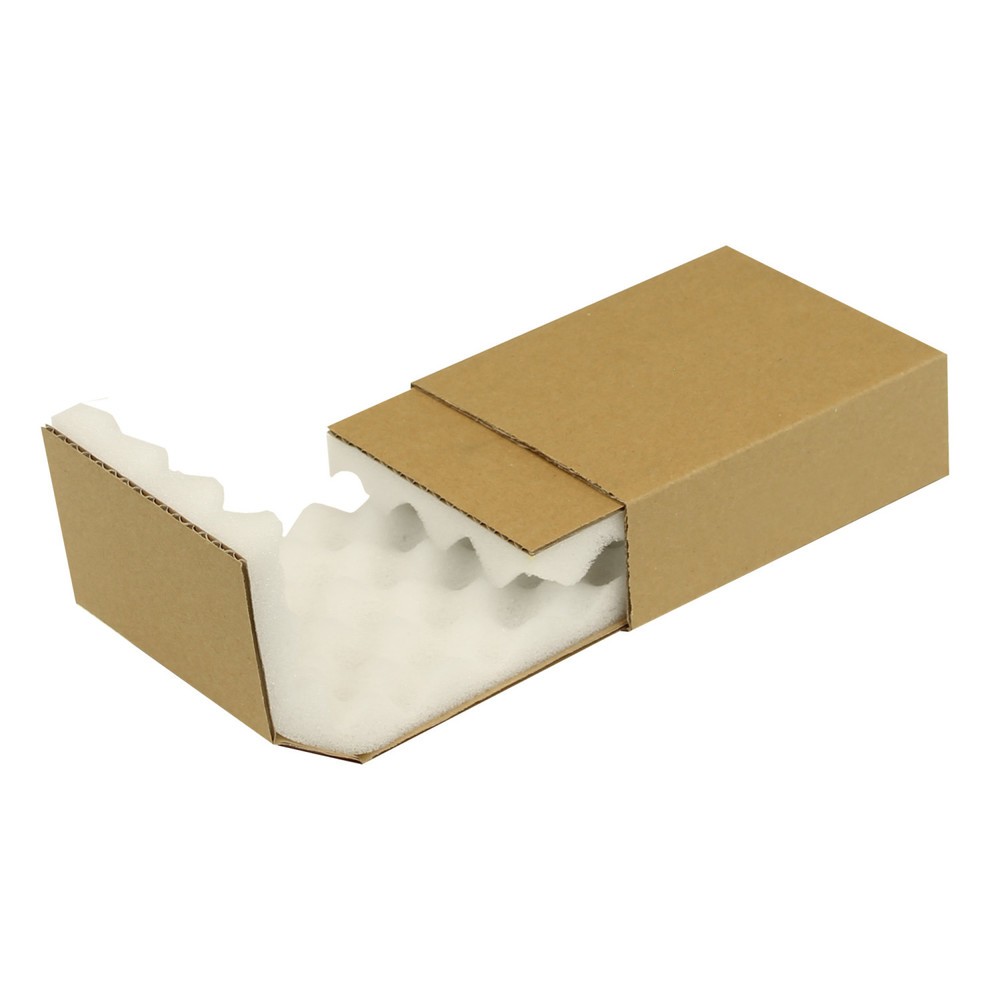 Image of  1 VE = 100 StkNoppenschaumverpackung, 140 x 100 x 40 mm, , braun, 1 VE = 208 Stk Noppenschaumverpackung, 140 x 100 x 40 mm, , braun, 1 VE = 208 Stk