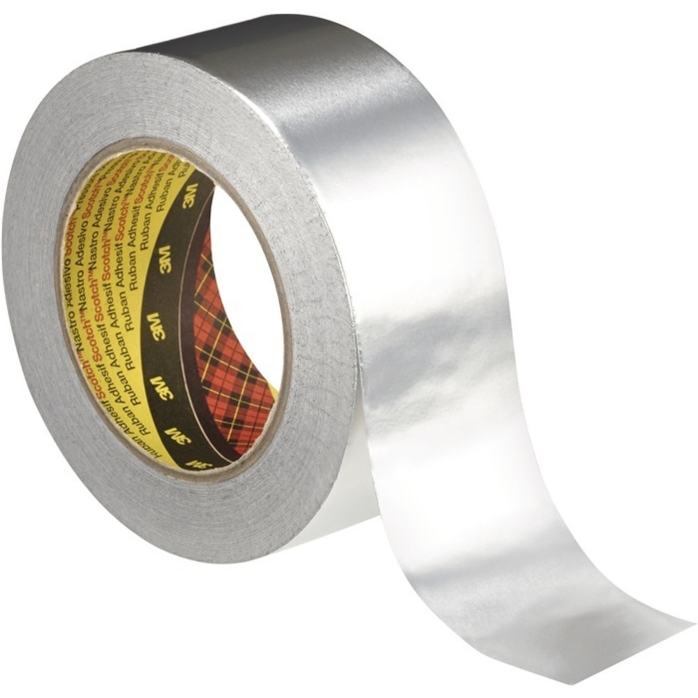 3M Aluminiumklebeband 1436 P/F m.Liner L.50m B.50mm Rl