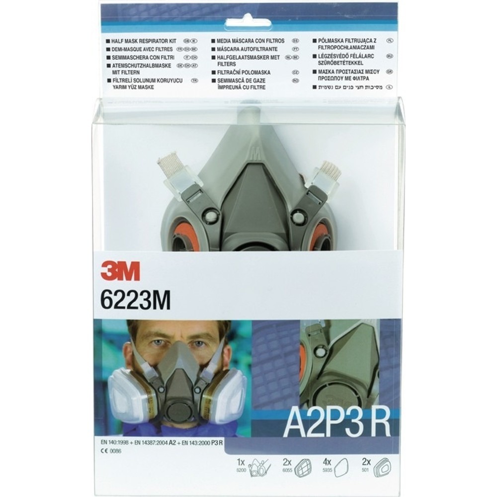 3M™ Atemschutzhalbmaskenset 6223 – SET –