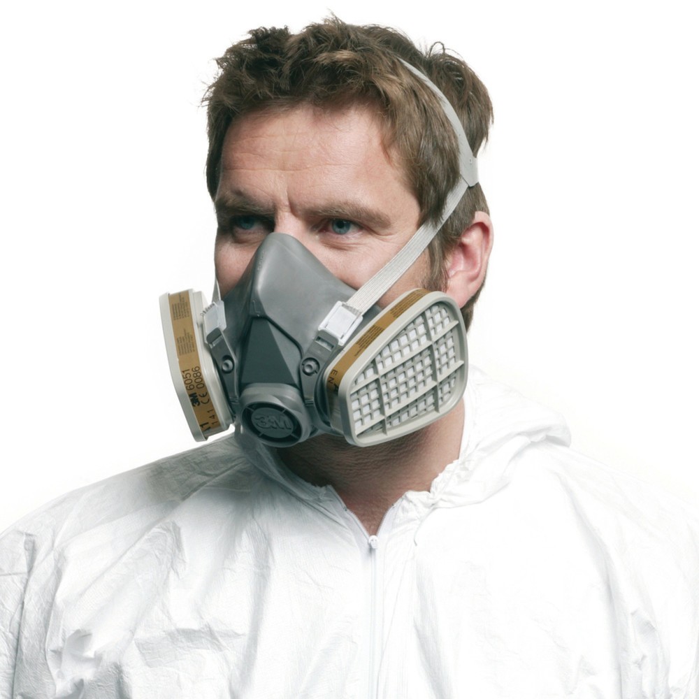 3M™ Demi-masque spécial gaz et vapeurs série 6000