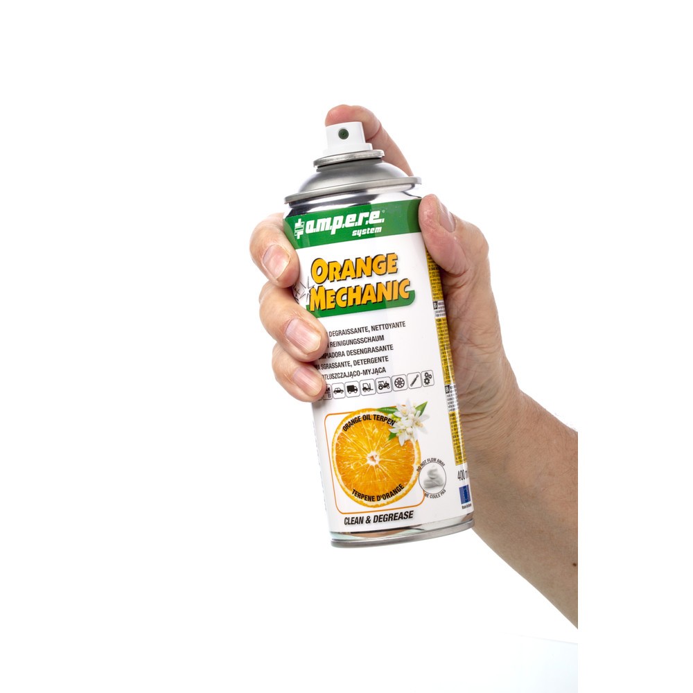 Produktabbildung Nr. 4: A.M.P.E.R.E. Mousse de nettoyage Orange Mechanic, dégraissante, 400 ml, 12 p./UV