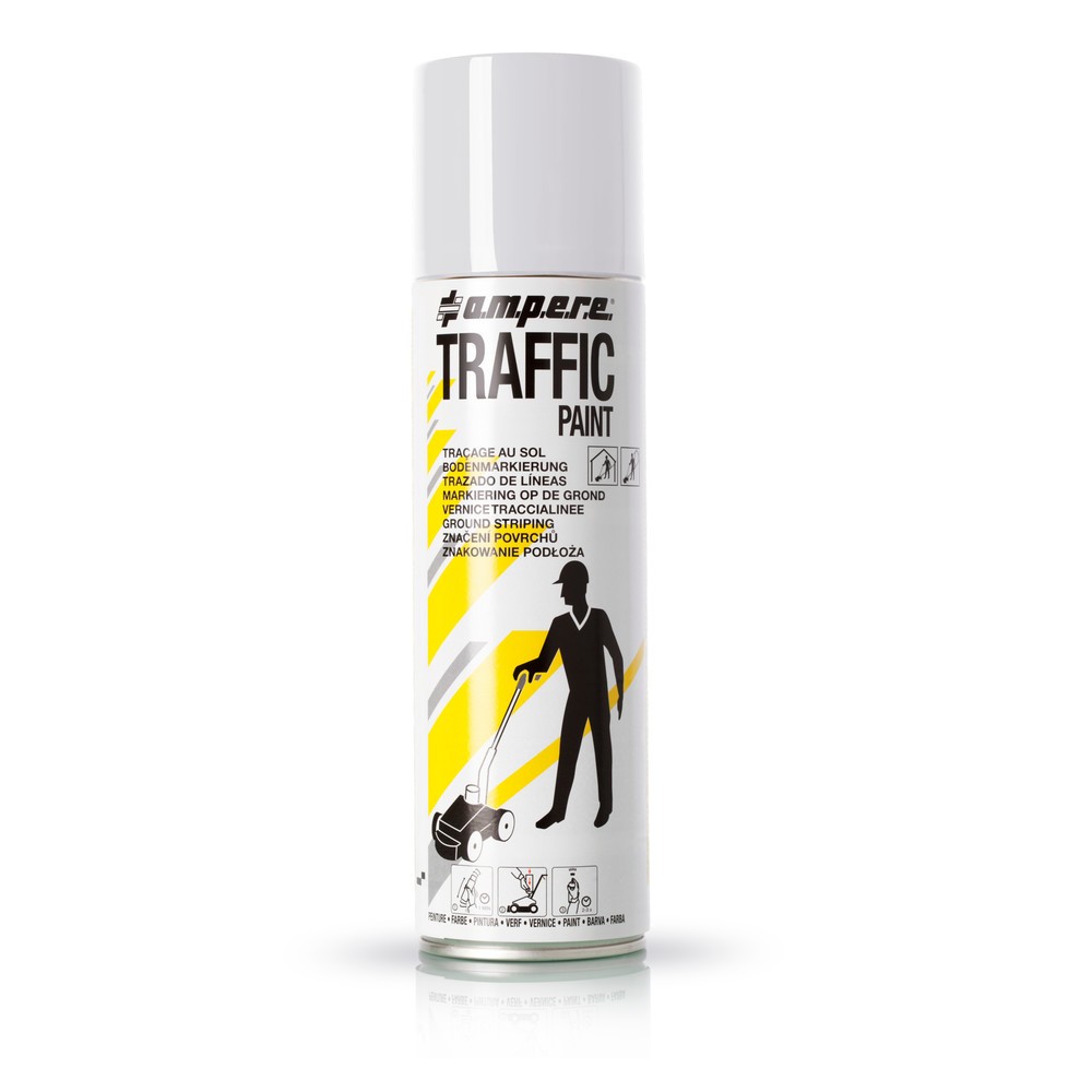 A.M.P.E.R.E. Peinture de marquage TRAFFIC 0,5 l, blanc