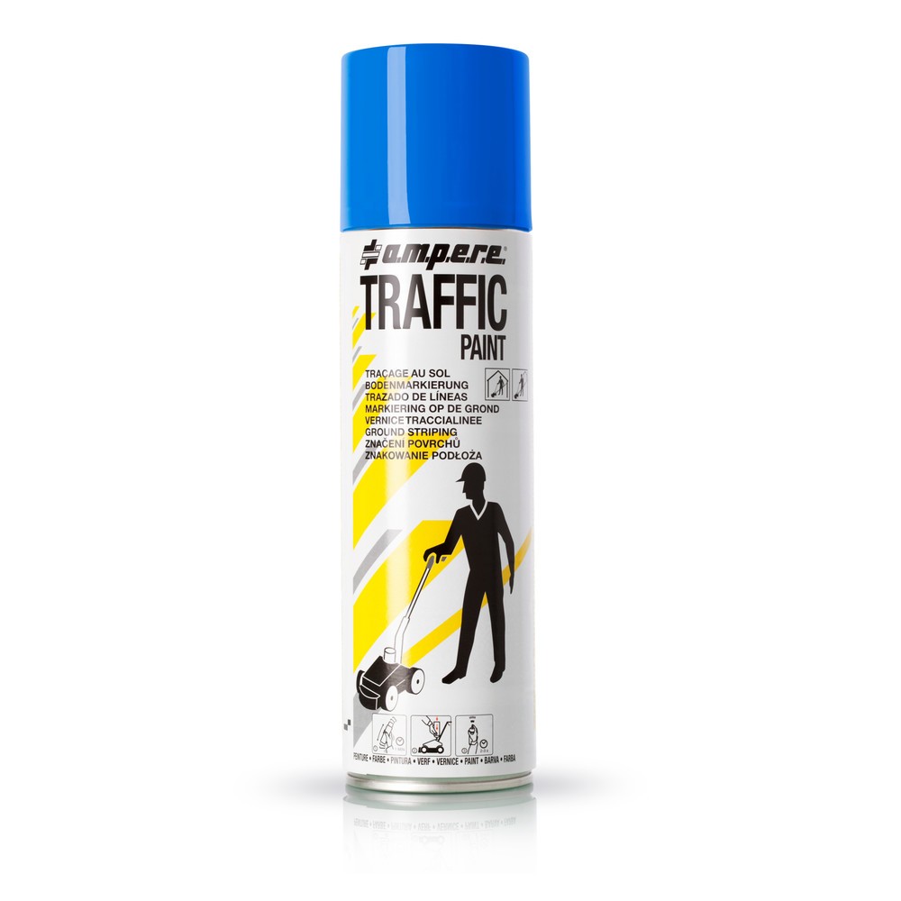 A.M.P.E.R.E. Peinture de marquage TRAFFIC 0,5 l, bleu