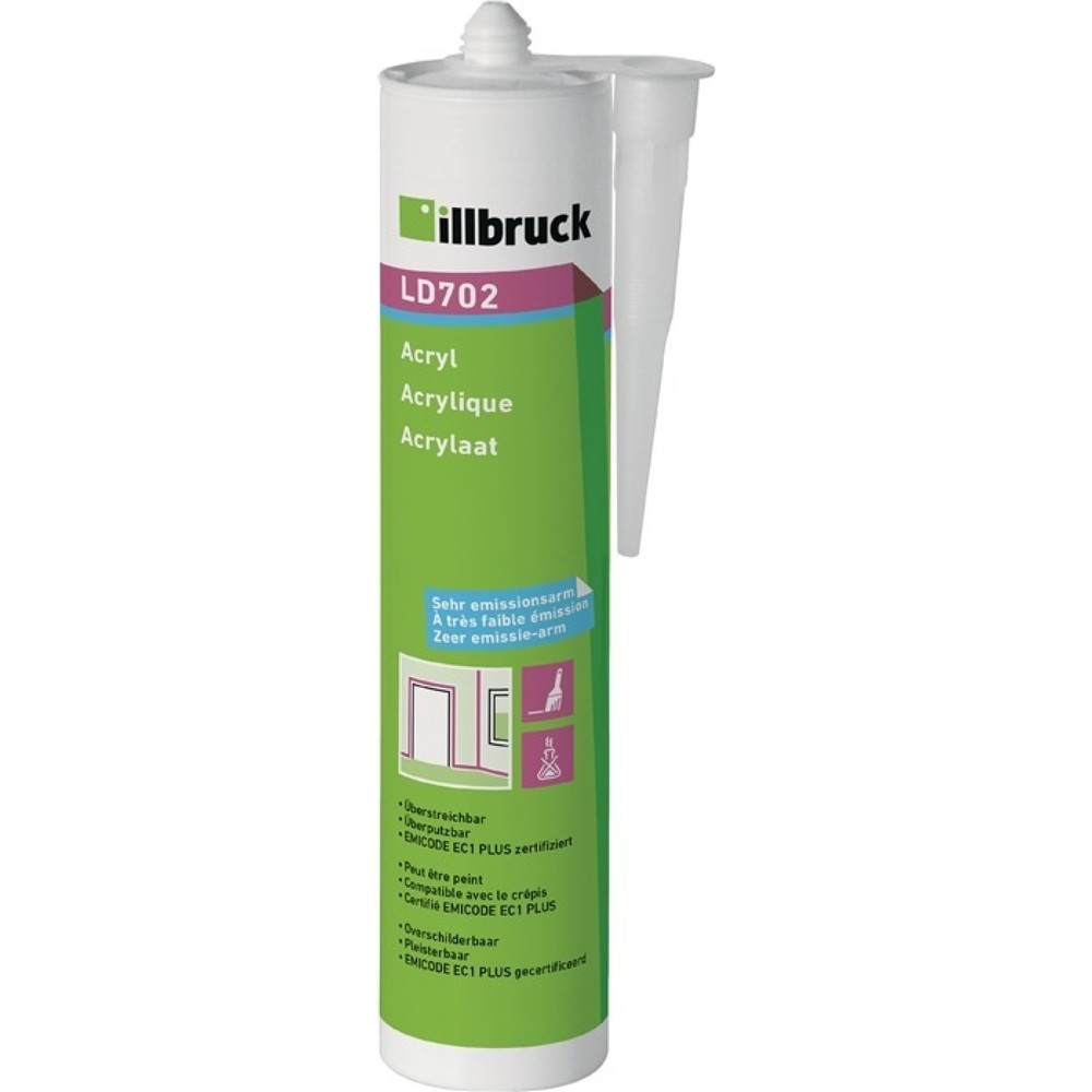 ILLBRUCK acrylique LD702 cartouche blanche 310 ml