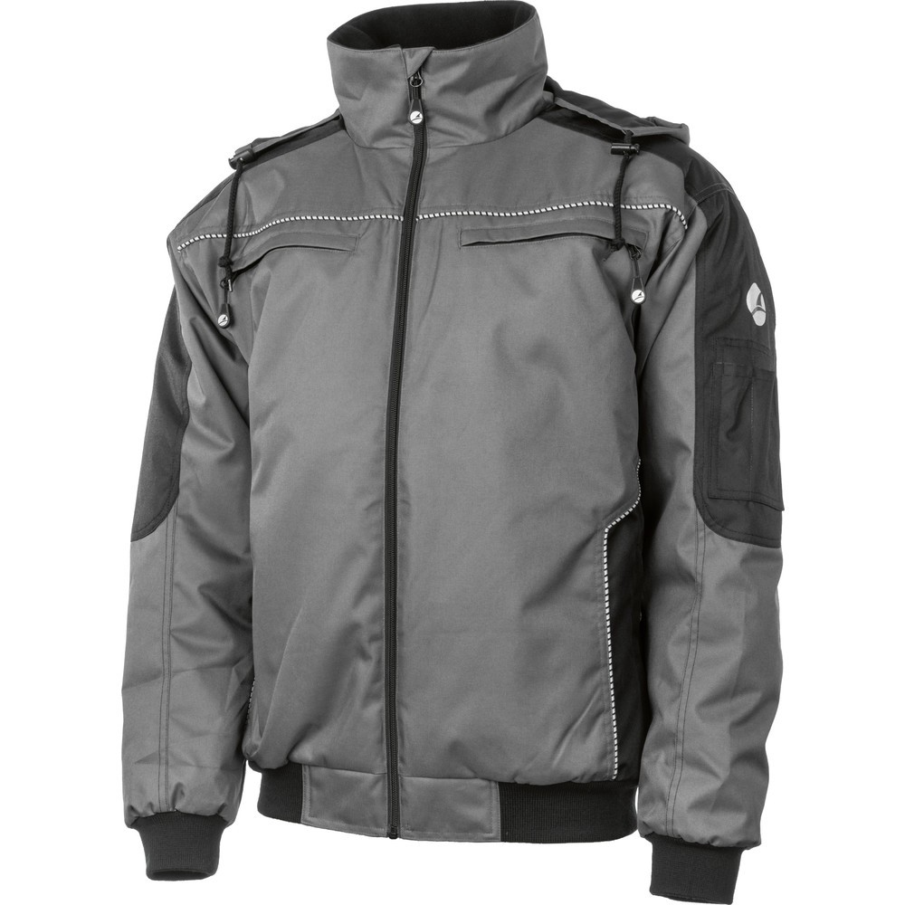 albatros EXPERT 360° Pilotenjacke Größe 2XL, grau/schwarz