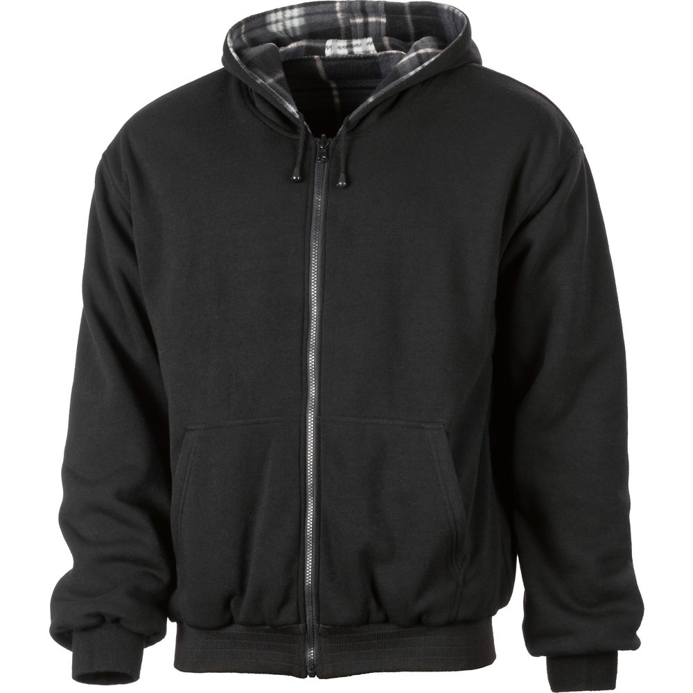 albatros KEPLER Fleece/Sweat-Wendejacke Größe M, schwarz/grau