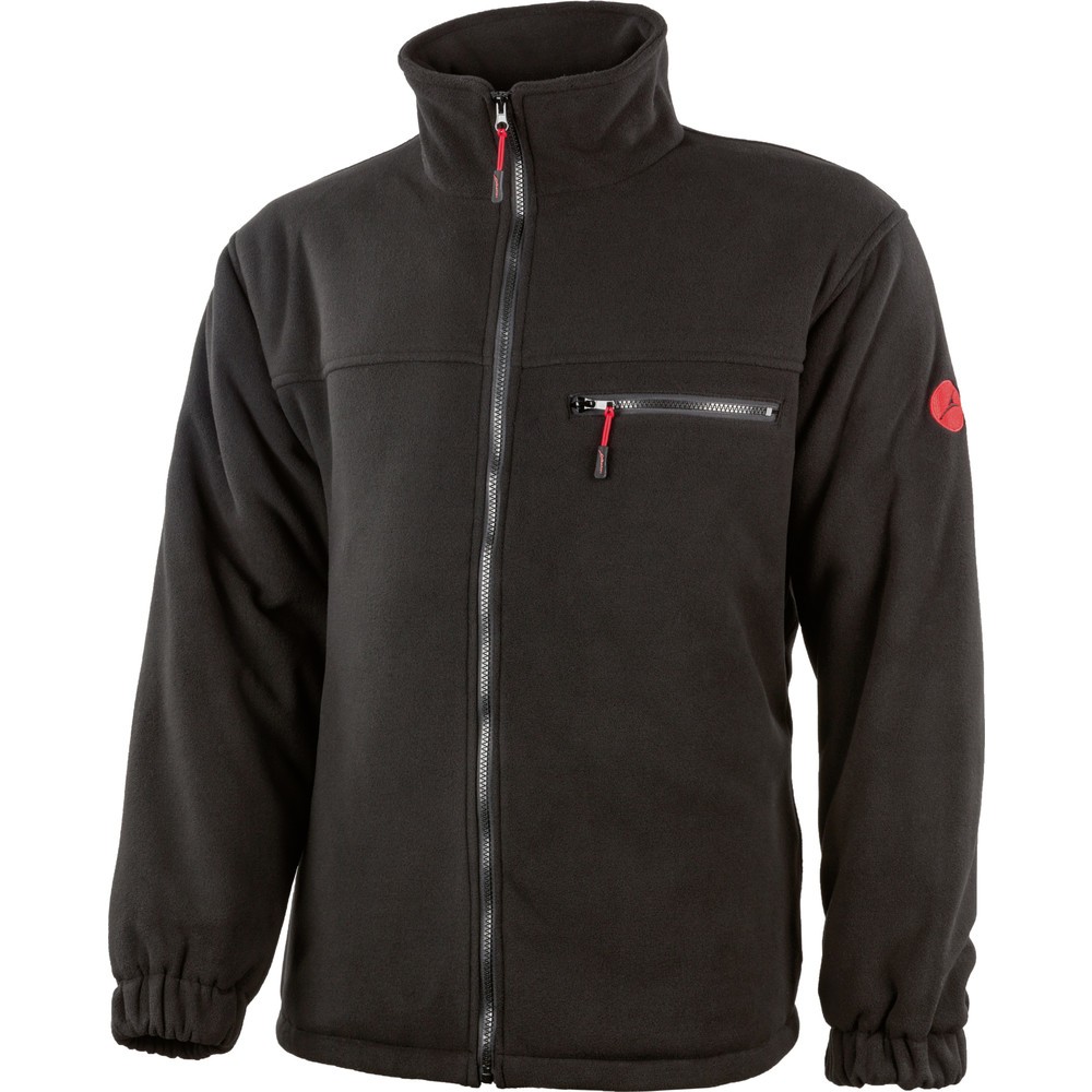 albatros POLAR Warmfleece-Jacke Größe L, schwarz