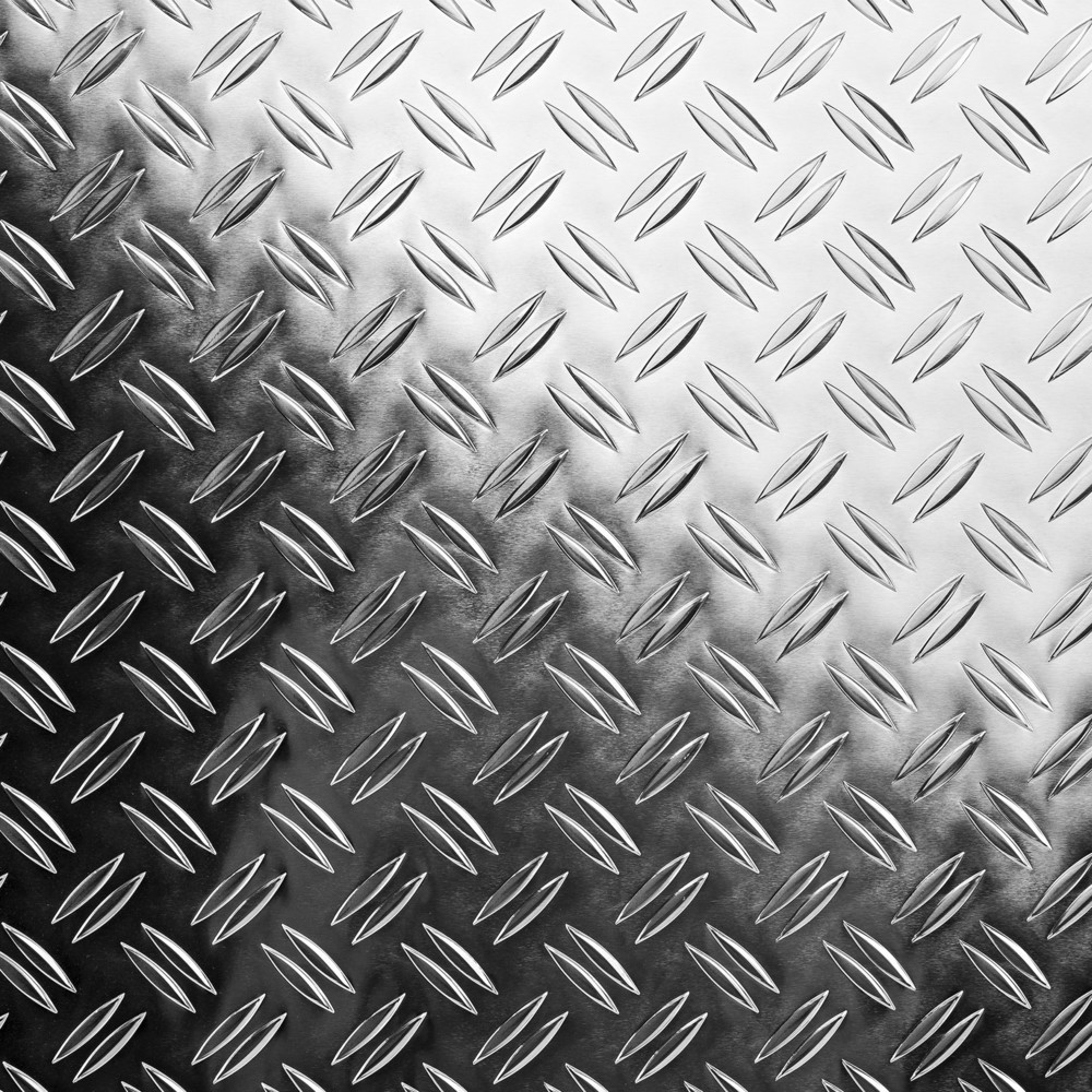 Aluminium-Riffelblechboden,2/4 mm,für IC/MC 1100