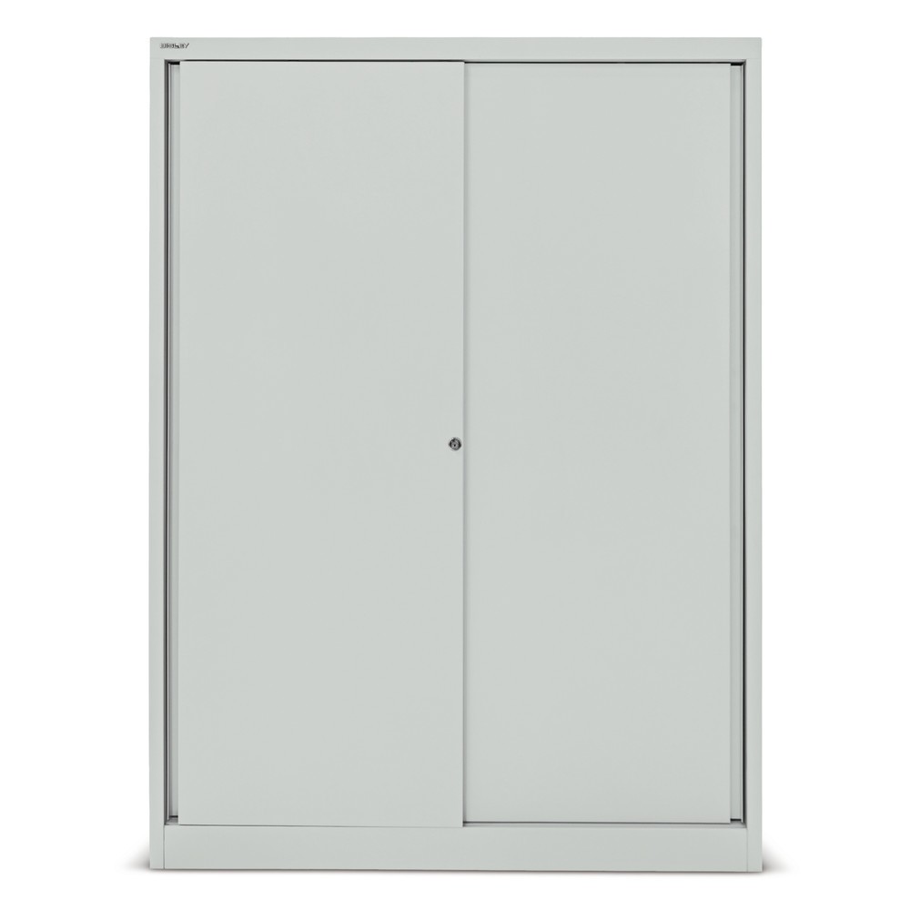 Armoire à portes battantes BISLEY Premium, H x l x P 1 637 x 1 200 x 430 mm, blanc