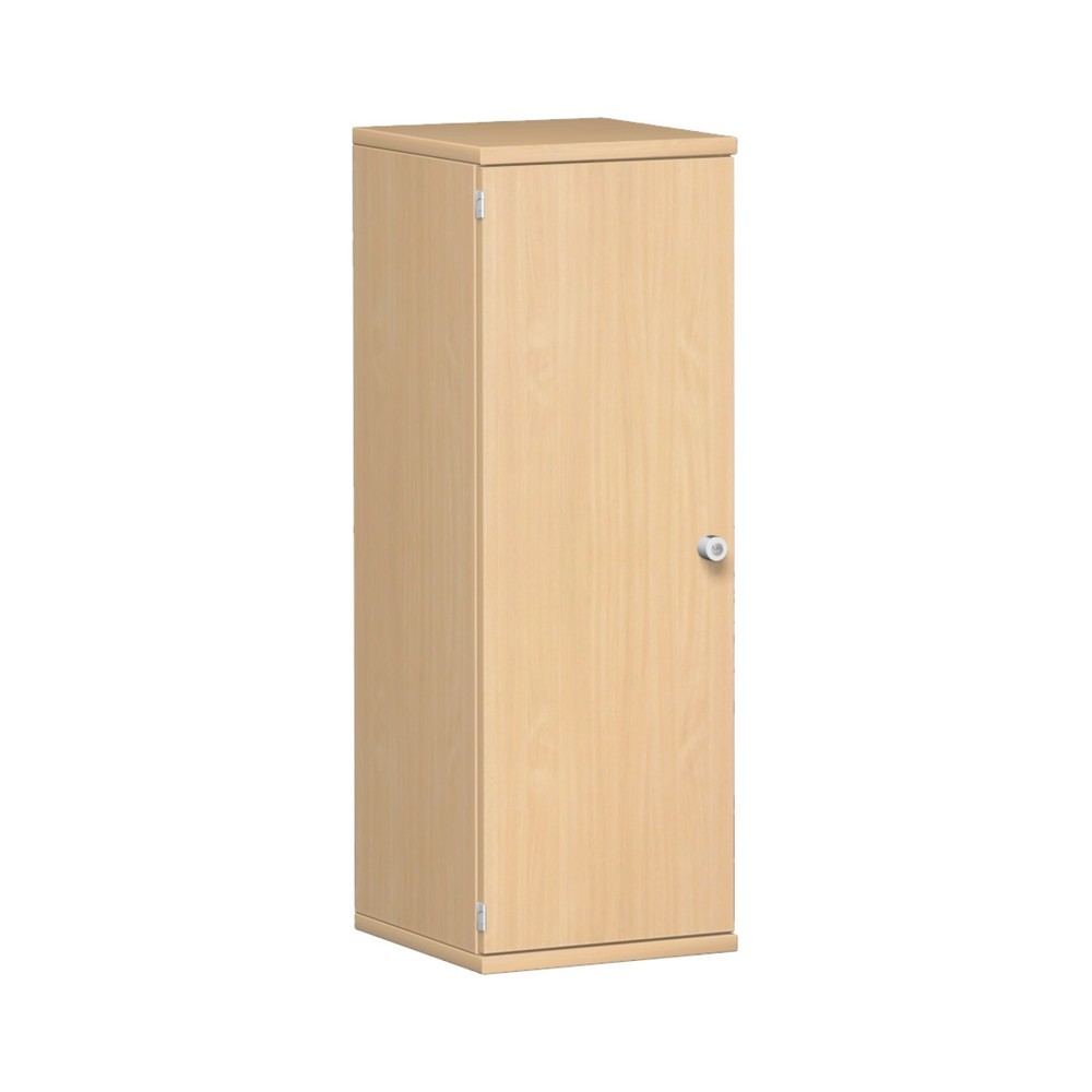 Armoire de bureau Profi, 3 hauteurs de classeurs, largeur 400 mm, porte à gauche, hêtre