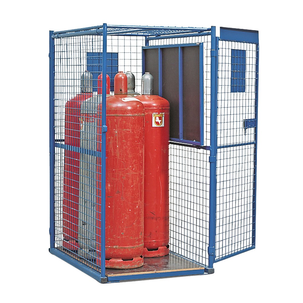 Armoire grillagée pour bouteilles de gaz, 1 porte