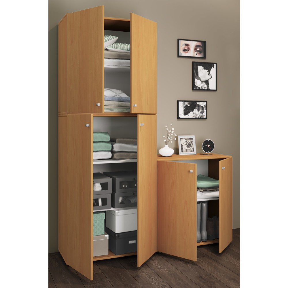 Produktabbildung Nr. 3: Armoire Lona XXL portes battantes, hêtre