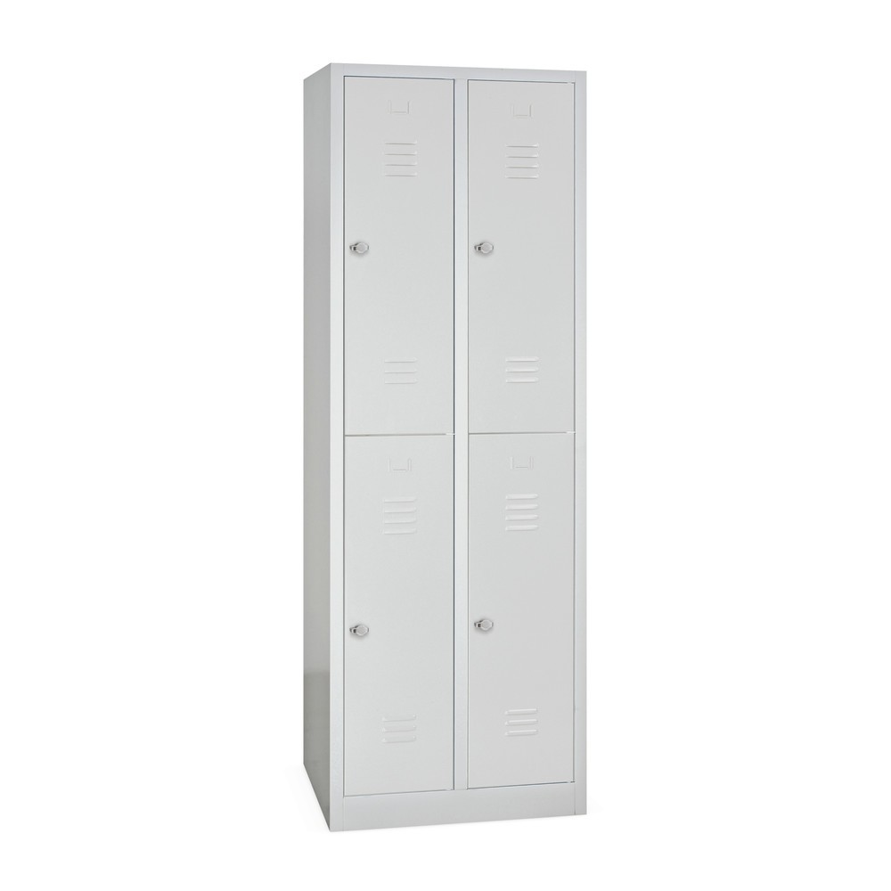 HEMMDAL Armoire-penderie avec compartiments sur deux niveaux, 4 compartiments, H x l x P 1 940 x 600 x 500 mm