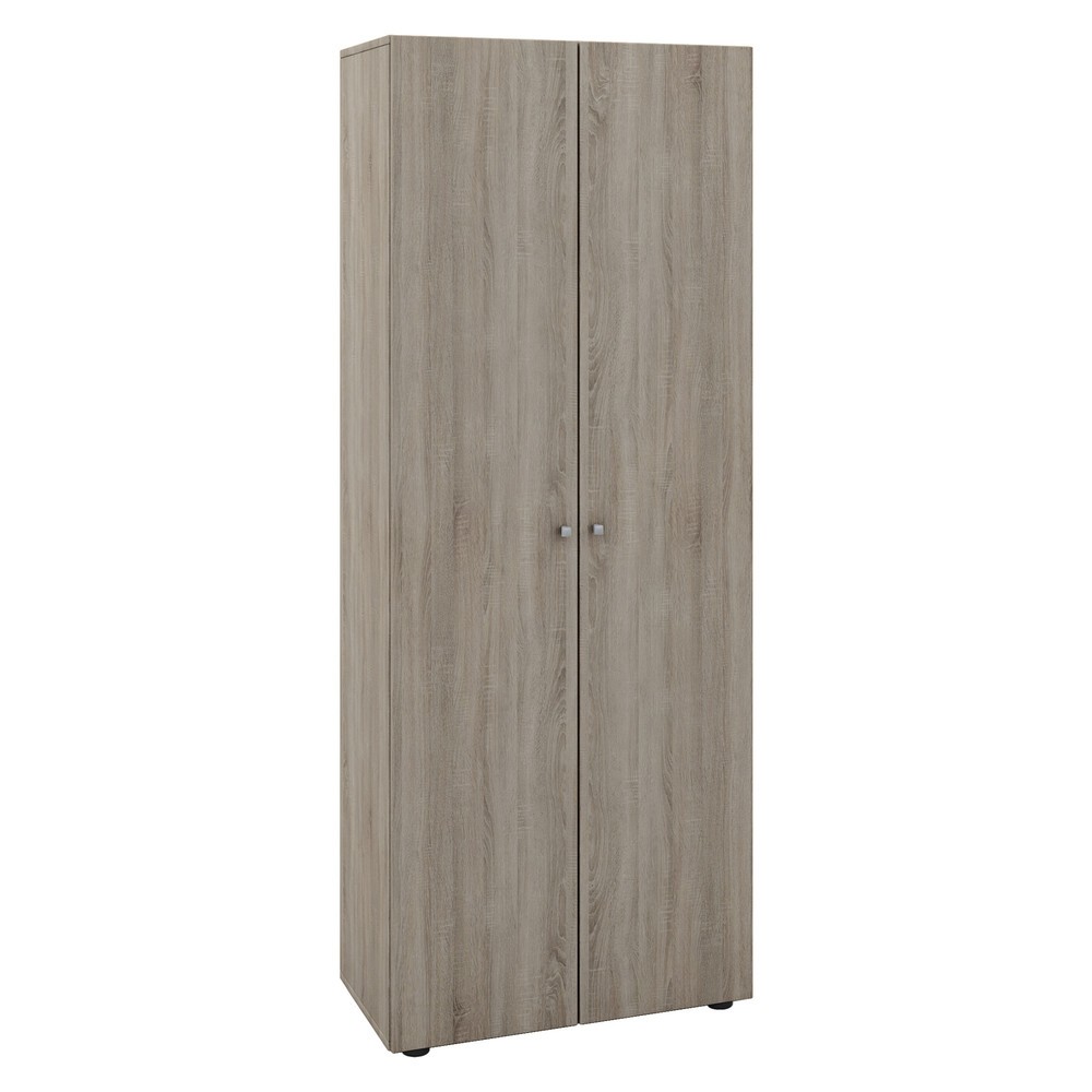 Armoire polyvalente Vandol I, avec portes, chêne Sonoma