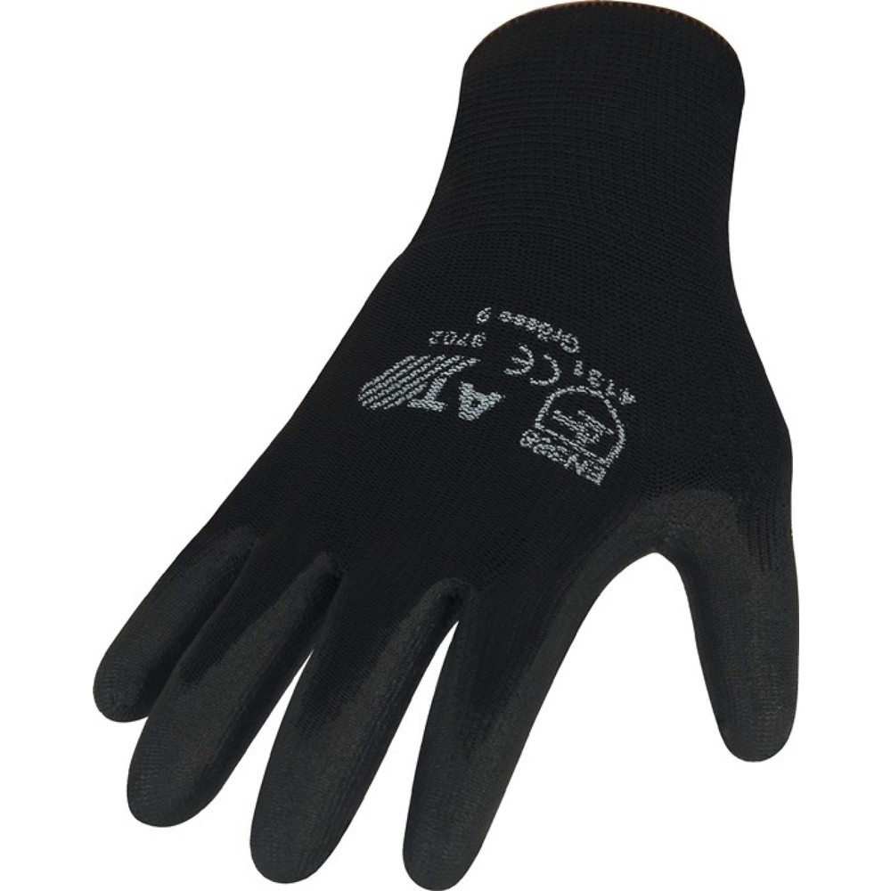 ASATEX Handschuhe Gr.10 schwarz EN 388 PSA II