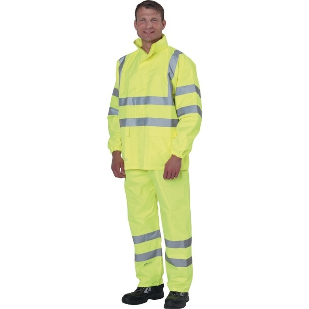 PREVENT Warnschutz-Regenjacke Gr.M gelb PREVENT