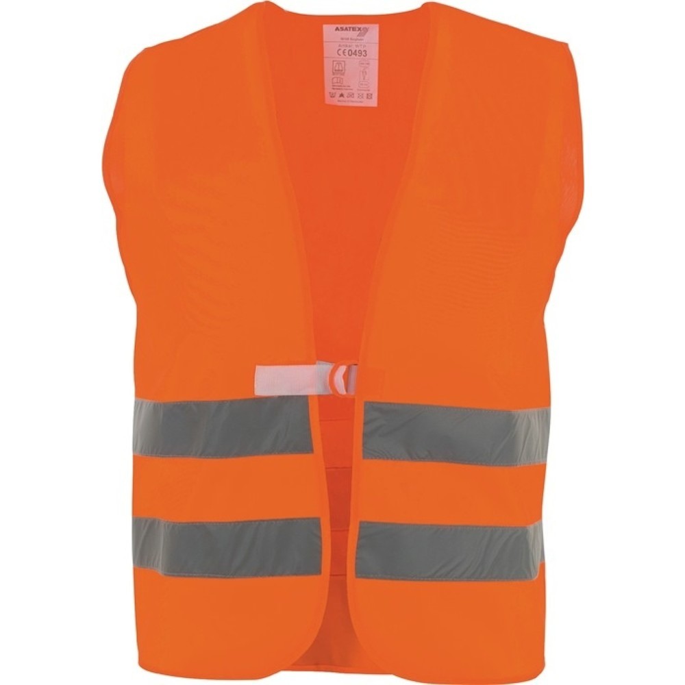 ASATEX Warnweste Gr.univ.orange EN 20471 Kl.2