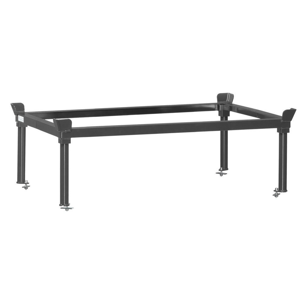 Aufsatzrahmen für fetra® Paletten-Fahrgestell, HxBxT 370 x 1.210 x 810 mm, anthrazitgrau