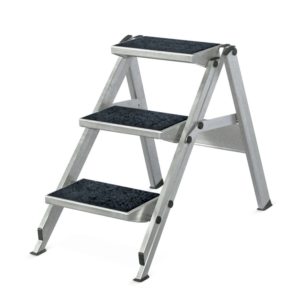 B-Ware HYMER Sicherheits-Klapptreppe, Standhöhe 0,45 m