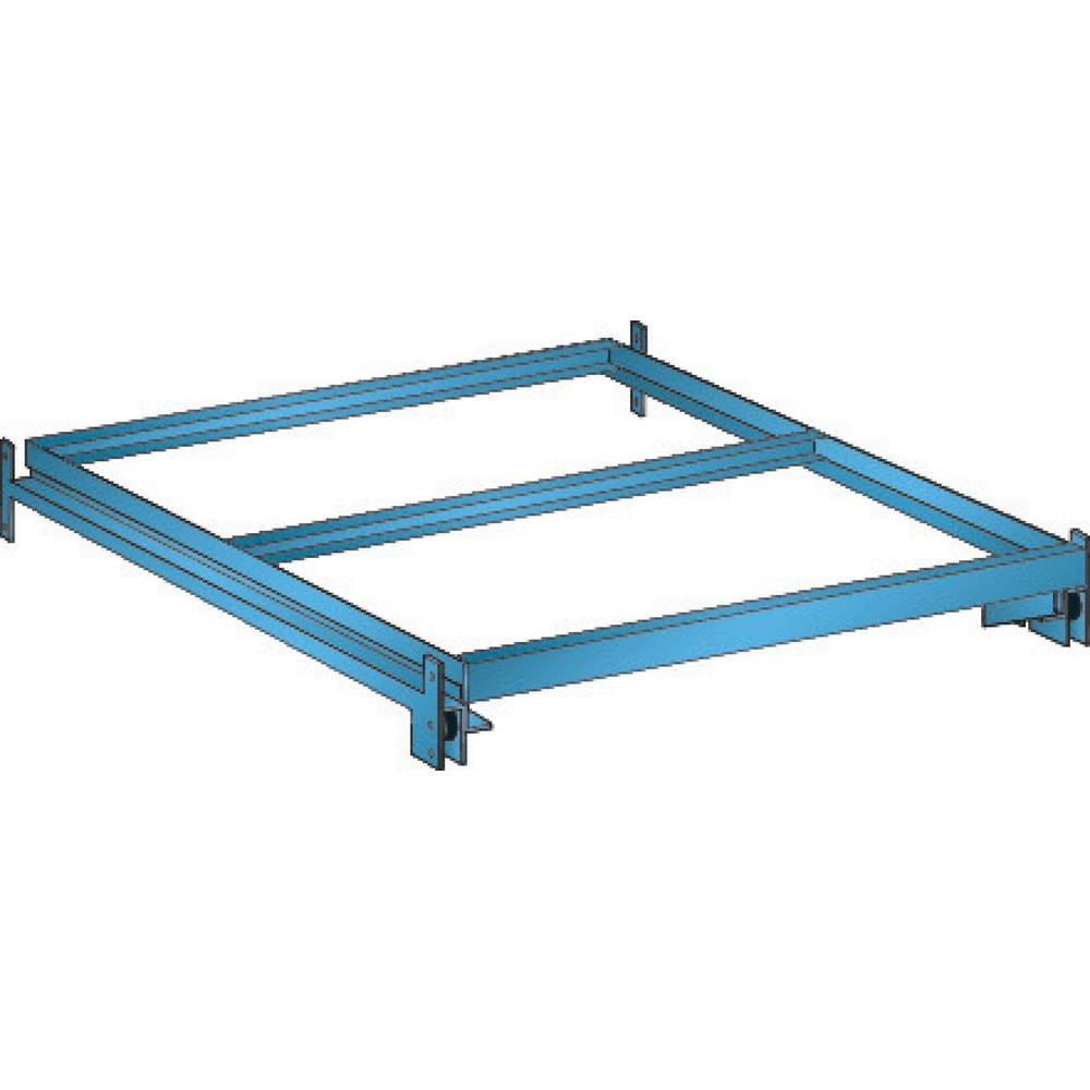 LISTA Auszugrahmen, FL 1.000 kg, BxT 890 x 1.260 mm, 65 % ausziehbar