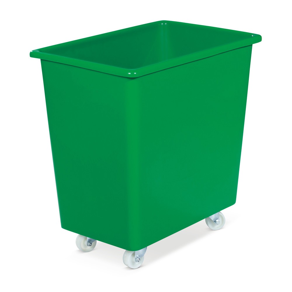 Conteneur à roulettes BASIC, l x P 660 x 432 mm, vert