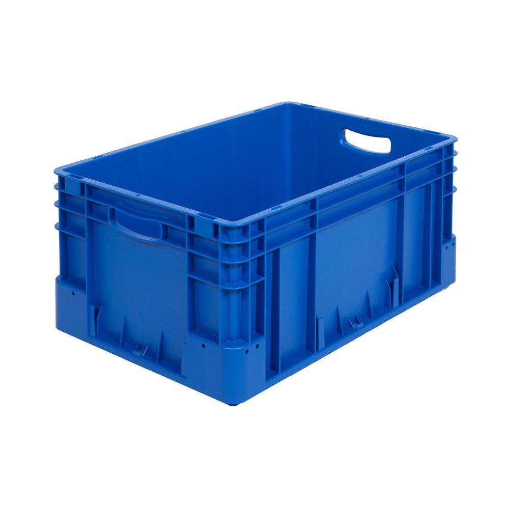 Bac Euro empilable Premium, H x l x P 270 x 600 x 400 mm, bleu