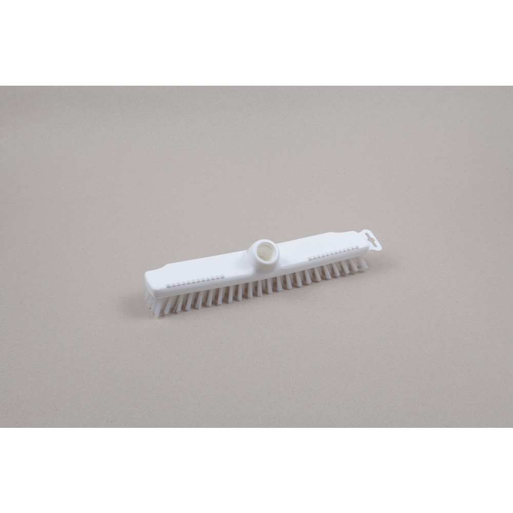 Balai-brosse hygiénique, plastique, filet alld, poils en polyester 0,50, dur, 280 mm, transparent