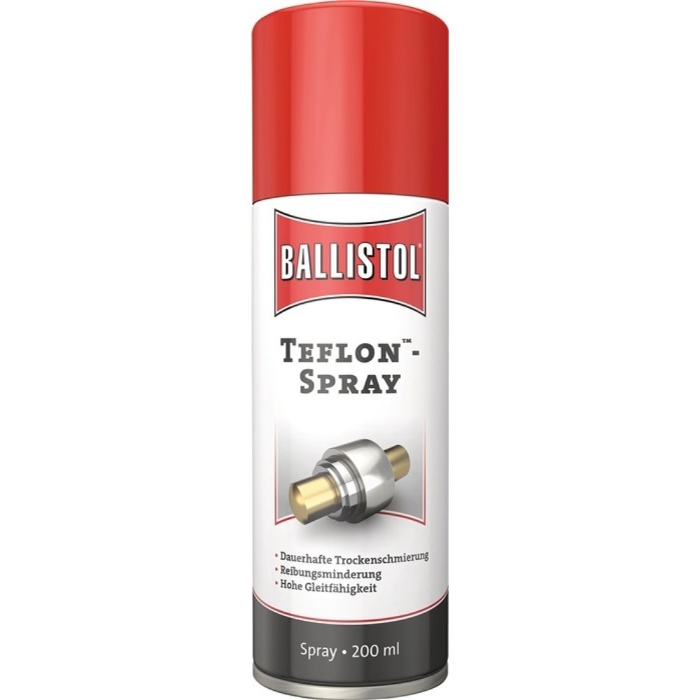 BALLISTOL Teflon™-Spray farblos/weisslich n.dem Trocknen 200 ml Spraydose