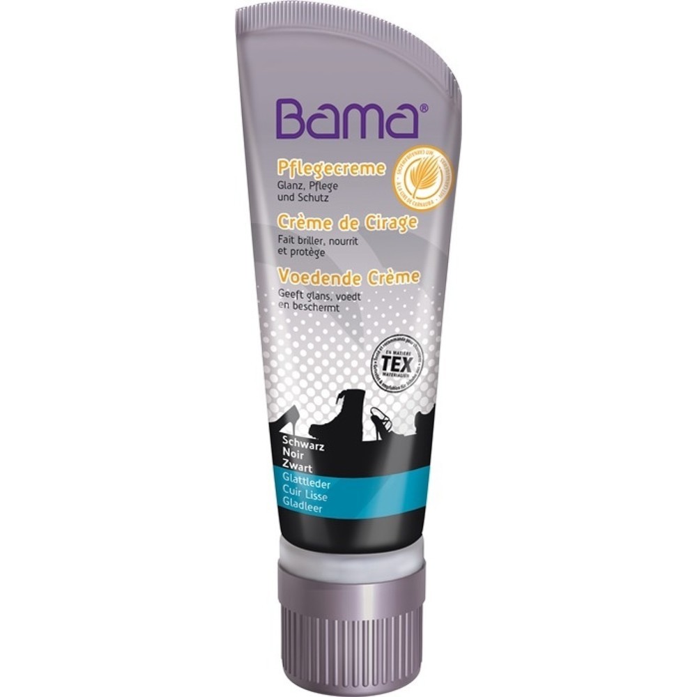 BAMA Pflegecreme m.Carnaubawachs schwarz 75