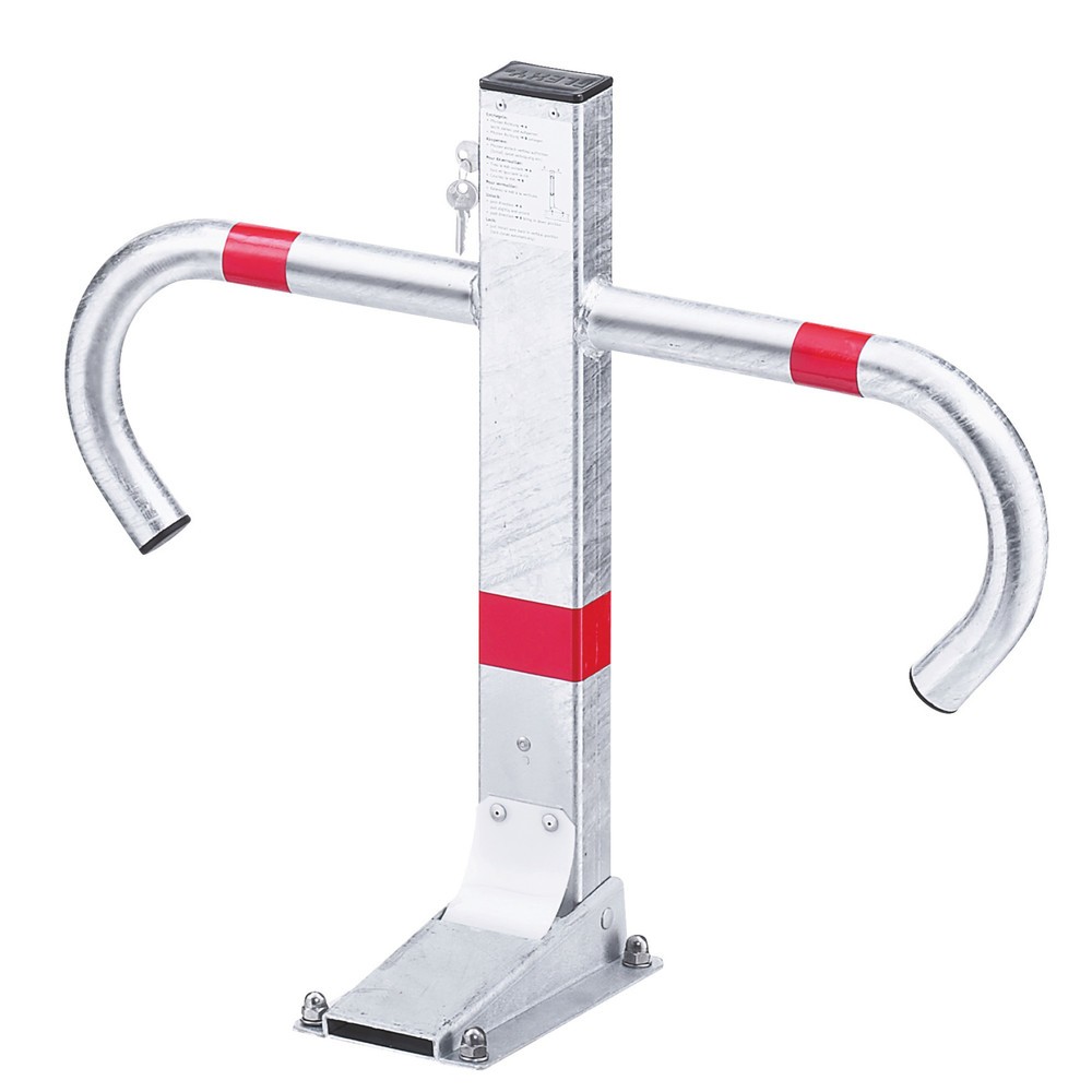 Barrière flexible, inclinaison jusqu’à 45°, hauteur 600 mm