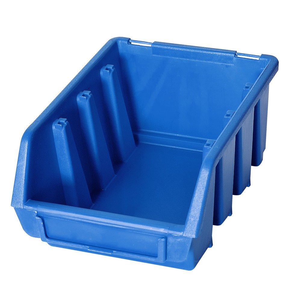 HEMMDAL Sichtlagerkasten-Set M, HxBxT 75 x 116 x 161 mm, blau, 36 Stk/VE