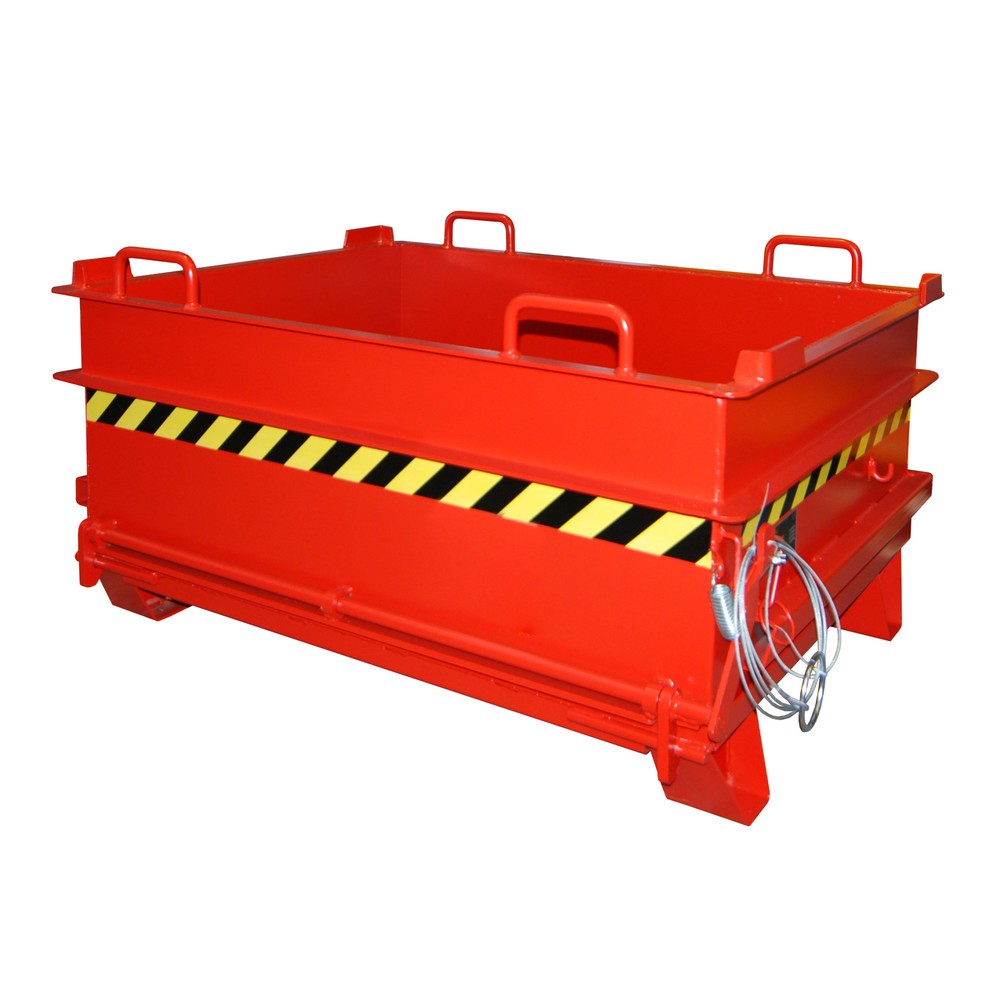 Bauer® Baustoffcontainer BC 500, lackiert, Feuerrot