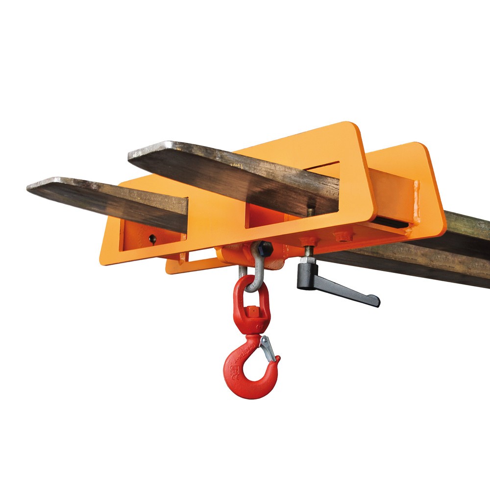 Bauer® Lasthaken für Gabelstapler, orange, TK 1.500 kg