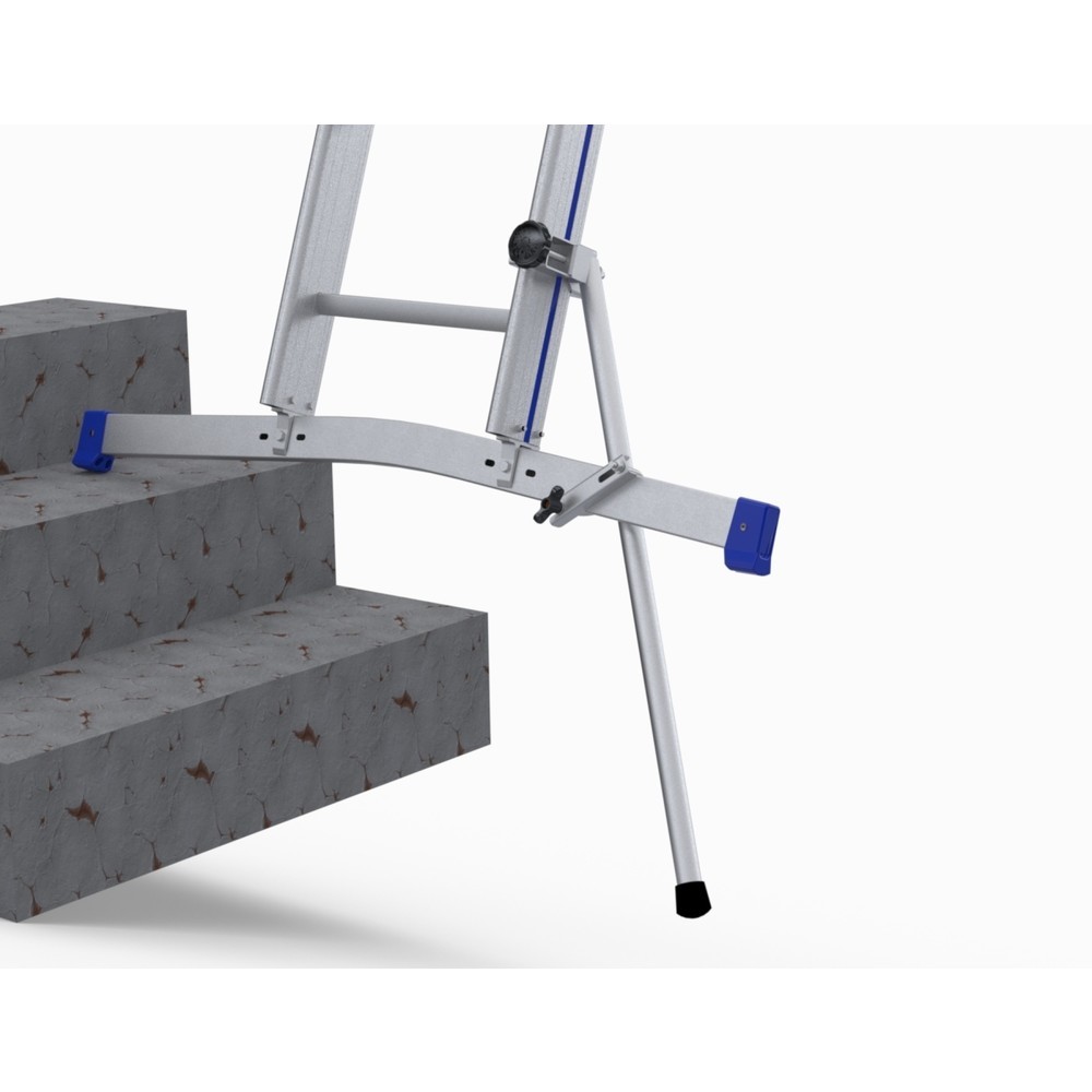 Produktabbildung: BAVARIA® Fussverlängerung, für BAVARIA® Leitern mit Traverse (73 mm, 85 mm und 100 mm Ovalholm)