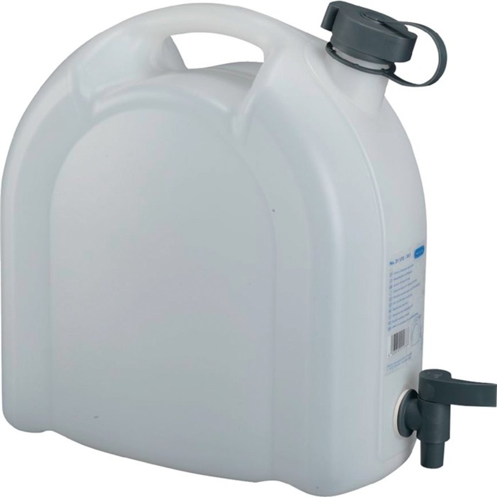 Jerricane à eau 10 l PE avec robinet de décharge HxlxP mm PRESSOL