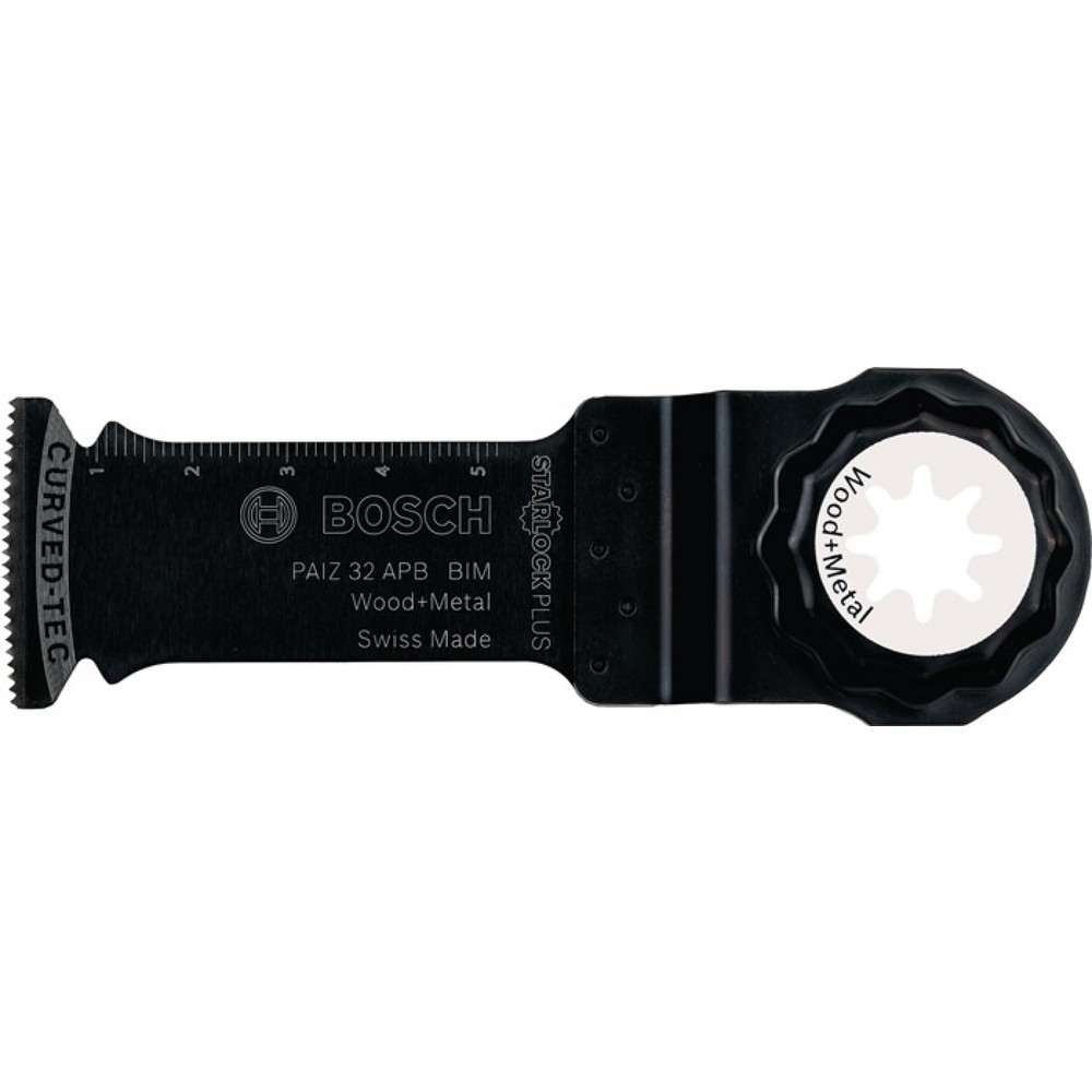 BOSCH Tauchsägeblatt PAIZ 32 APB, Starlock Plus, Breite 32 mm Eintauchtiefe 60 mm, 1er Pack