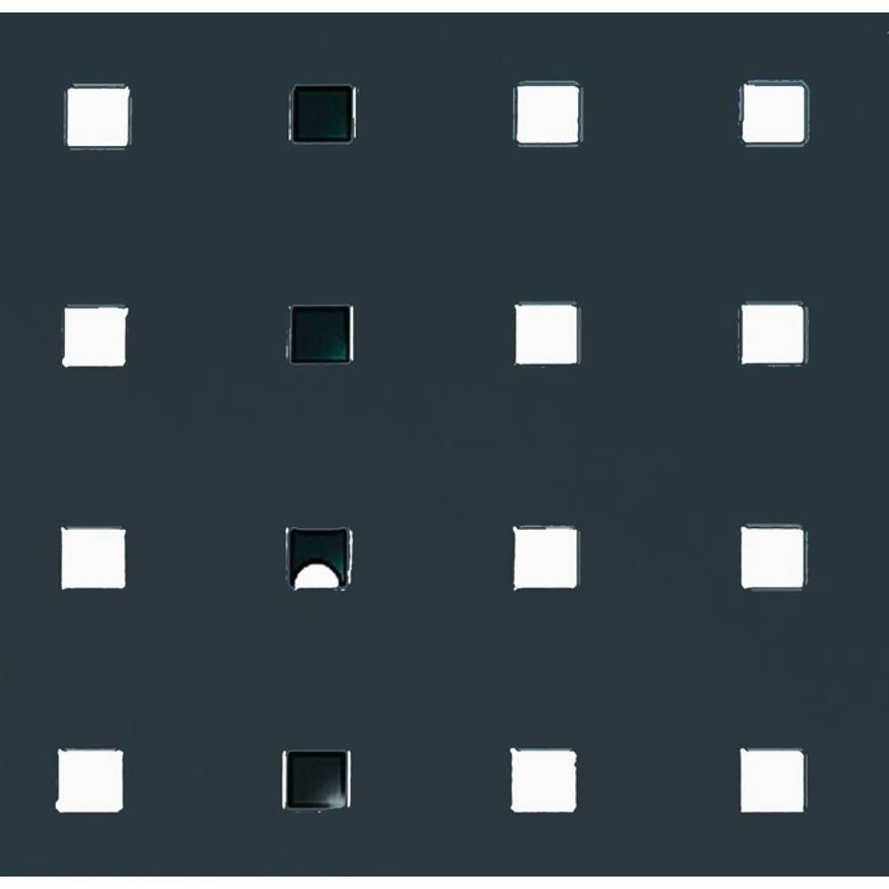 bott Lochplatte, anthrazitgrau, RAL 7016, B457xL495mm