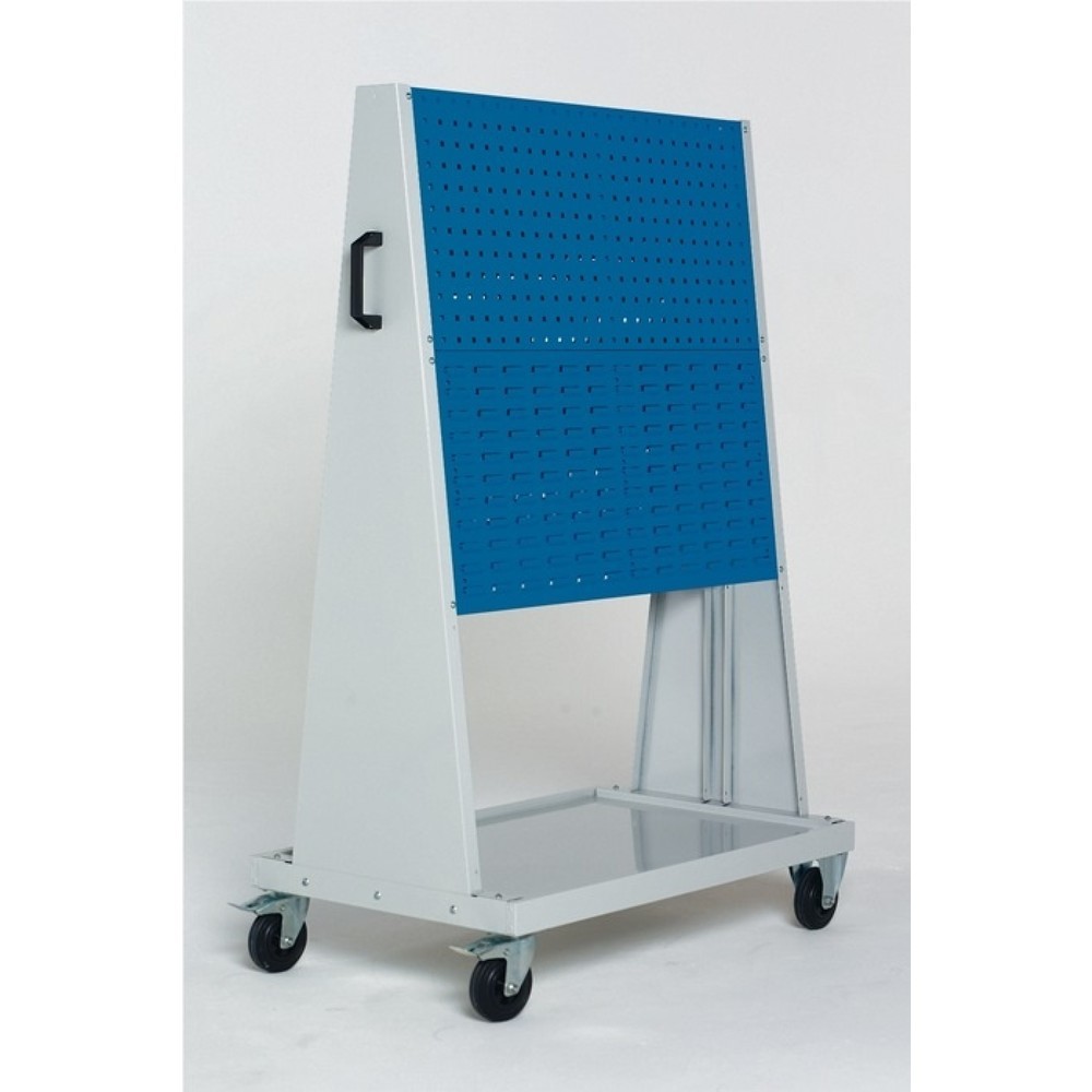 Produktabbildung: bott Werkstattwagen, lichtgrau, RAL 7035, H1600xB1000xT650mm, Anz. Schubl. x H