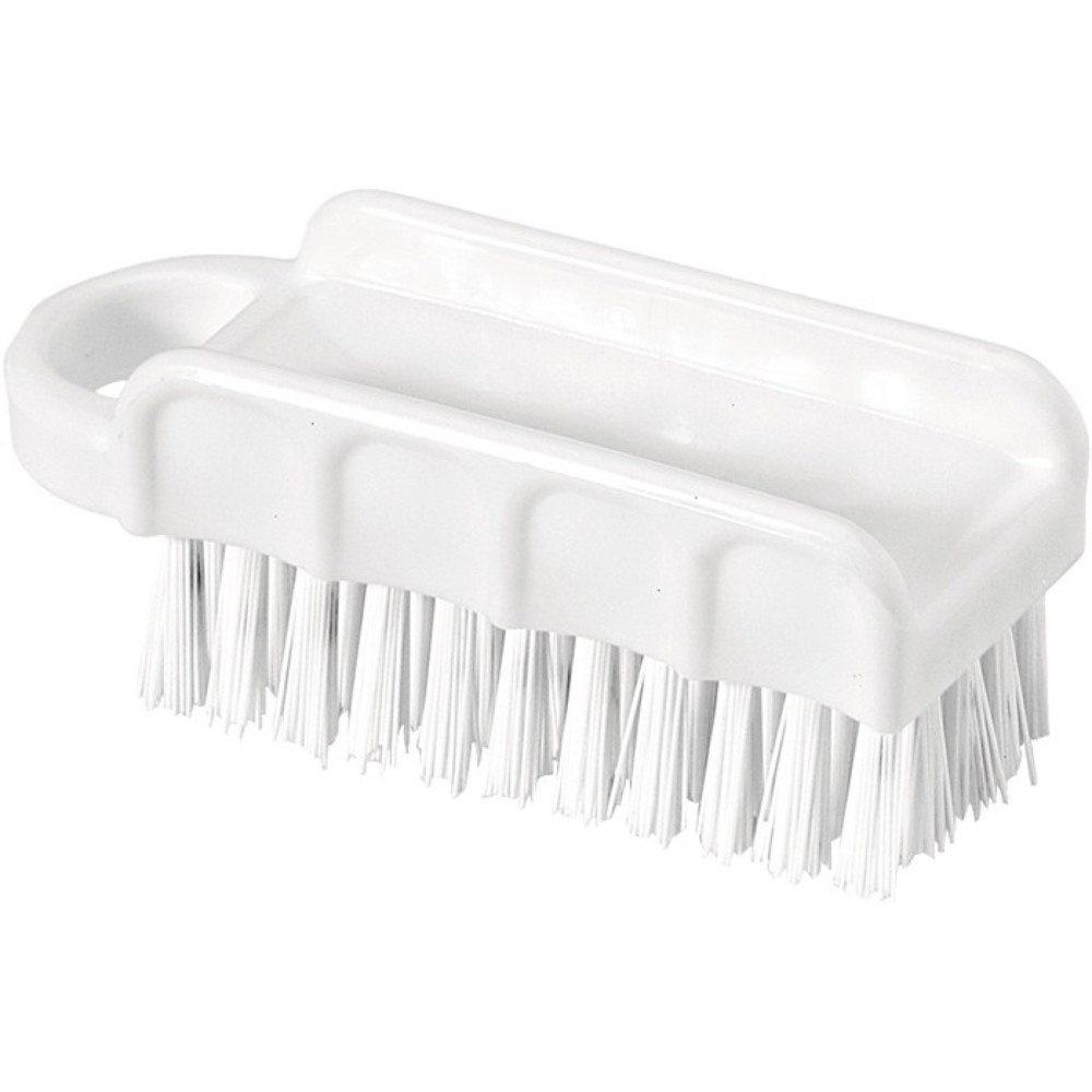 Brosse à ongles HACCP longueur 155 mm épaisseur des poils 0,50 mm blanc NÖLLE