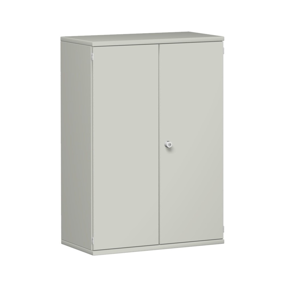 Büroschrank Profi, 3 OH, Breite 800 mm, Flügeltür, lichtgrau