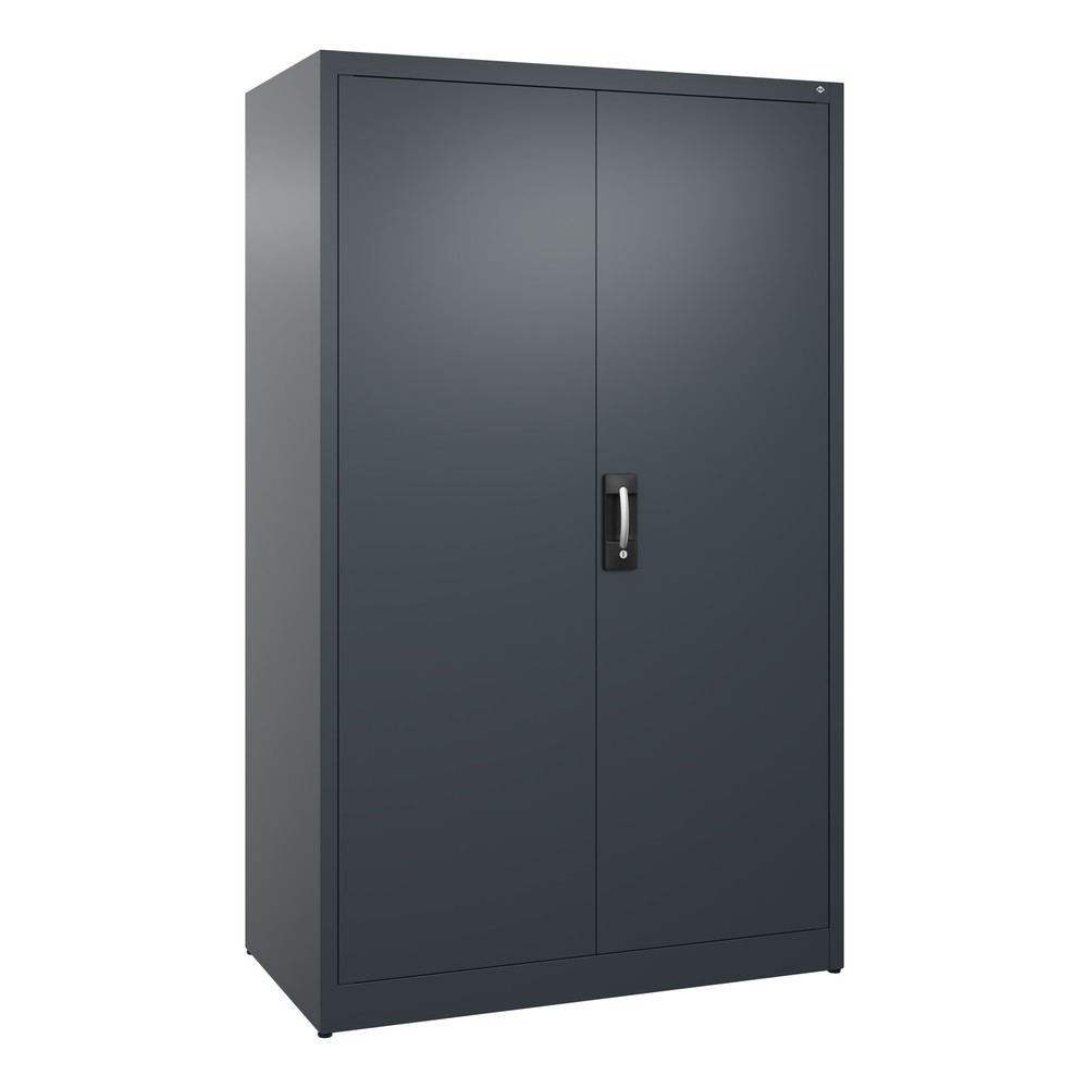 C+P Flügeltürenschrank, 5 OH, HxBxT 1.950 x 1.200 x 600 mm, anthrazitgrau, anthrazitgrau