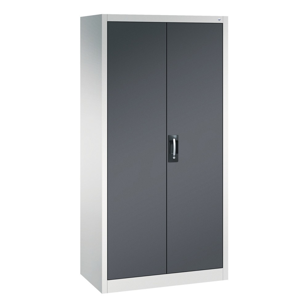 C+P Werkzeugschrank, Schubladen 4x86 + 2x174 mm, 6 Böden, Breite 930 mm, lichtgrau, schwarzgrau