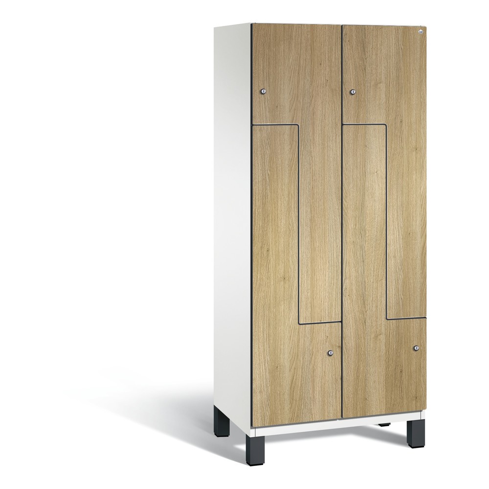 Armoire-penderie en Z Cambio C+P, 2 compartiments, largeur des compartiments 400 mm