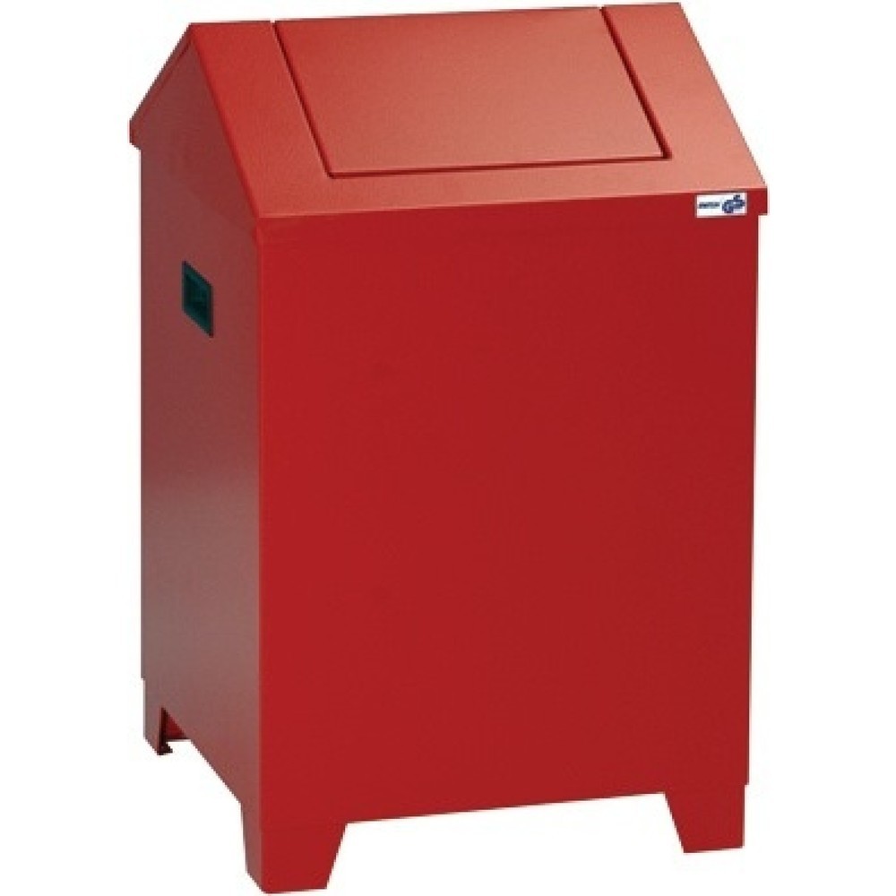 Produktabbildung Nr. 1: Bac pour laine de nettoyage H680xl400xP400 mm boîtier rouge pompier, RAL 3000/cl