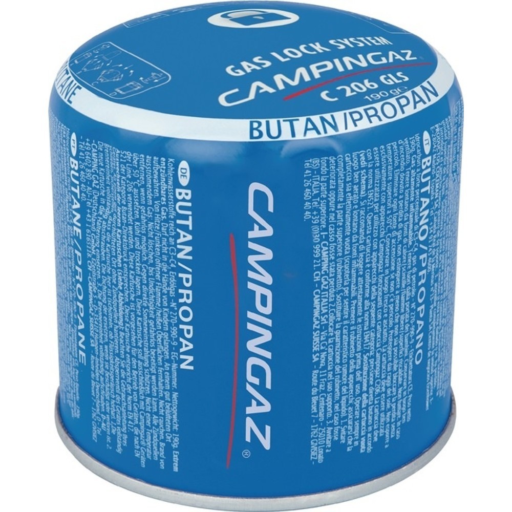 CAMPINGAZ Stechkartusche C 206 GLS, 190 g 314 ml, 1800 °C